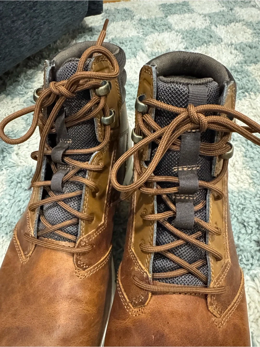 Men’s Timberland Graydon brown leather sneaker boot size 11